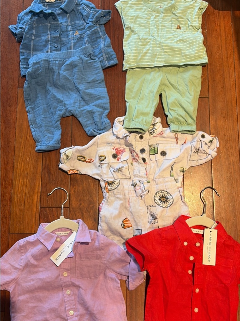 0-3/3-6 Baby Summer Outfit Lot (gap, Janie & Jack, banana republic baby)